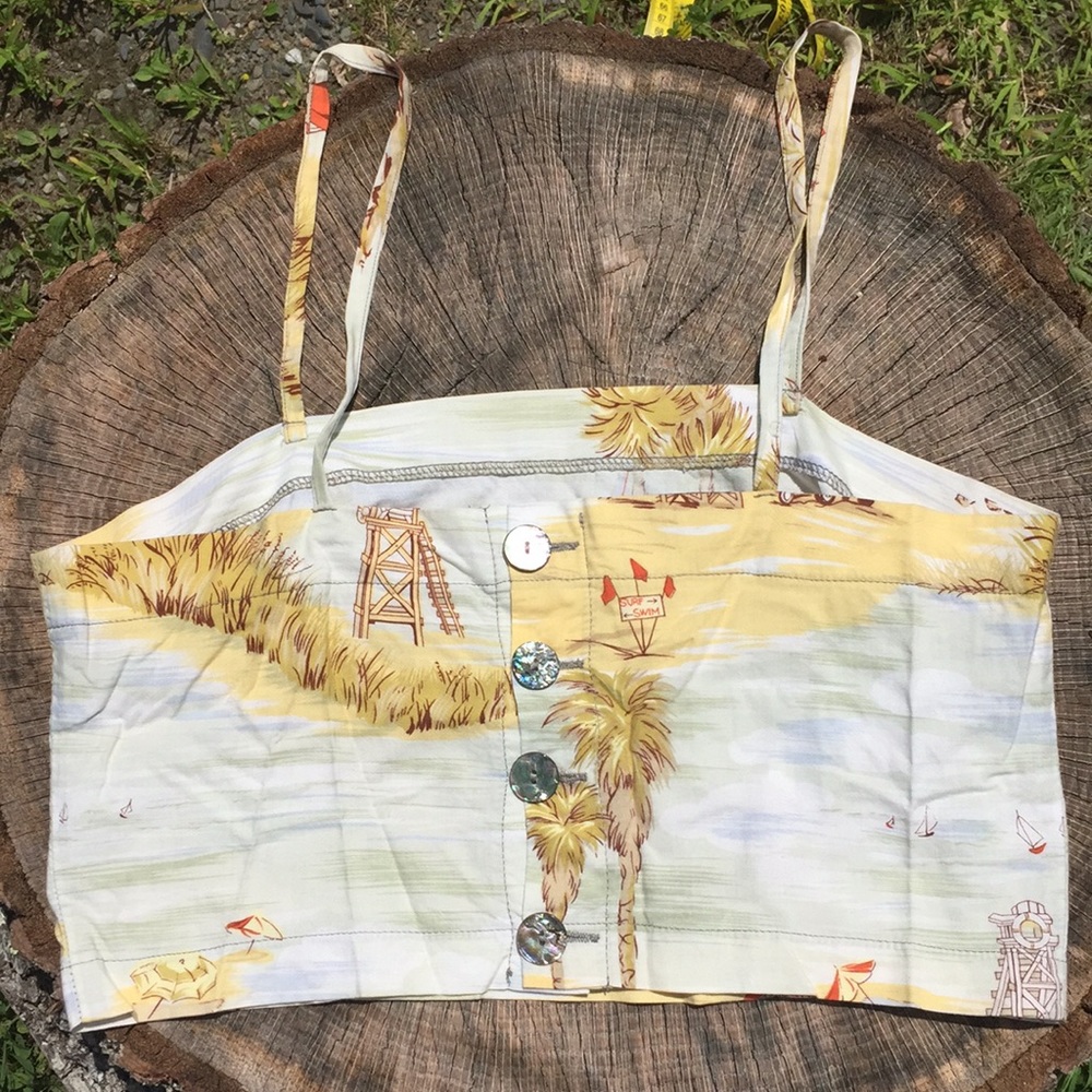Vintage crop top